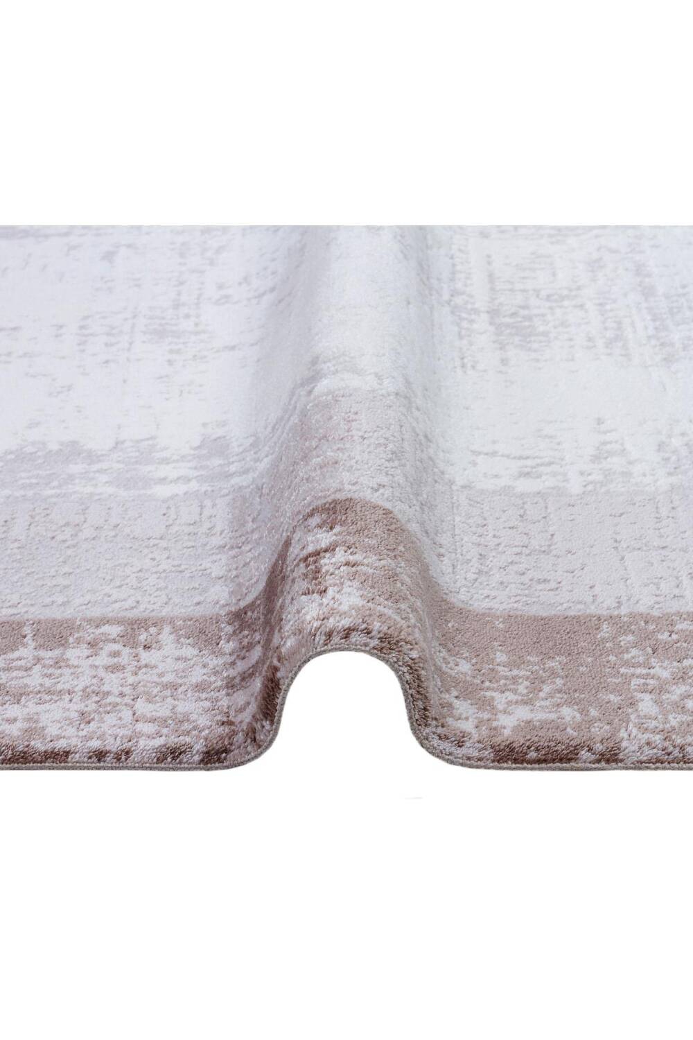 Frenda Home Palermo Modern Çerçeveli Makine Halısı PL01 Kahve - 4