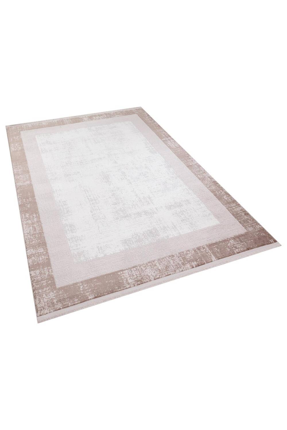 Frenda Home Palermo Modern Çerçeveli Makine Halısı PL01 Kahve - 5