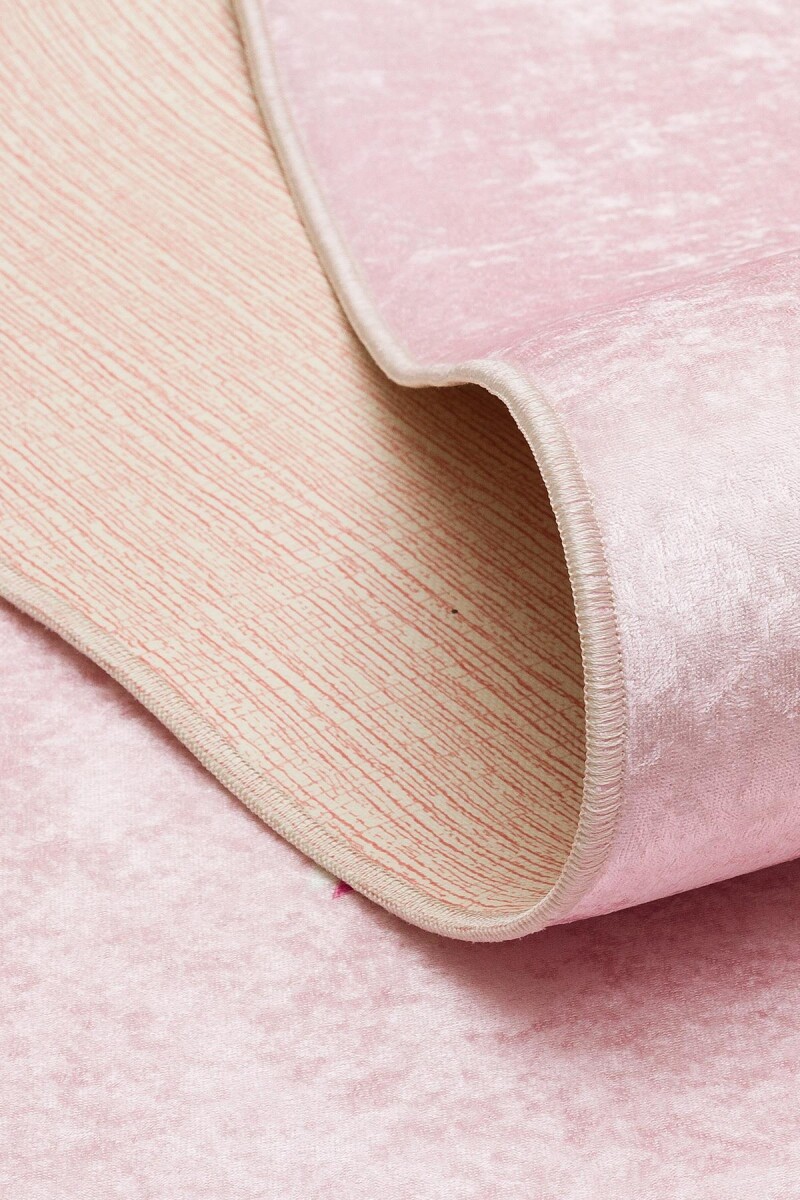 Frenda Home Unıcorn Kaymaz Deri Taban Dekoratif Çocuk Odası Halısı Pembe - 4