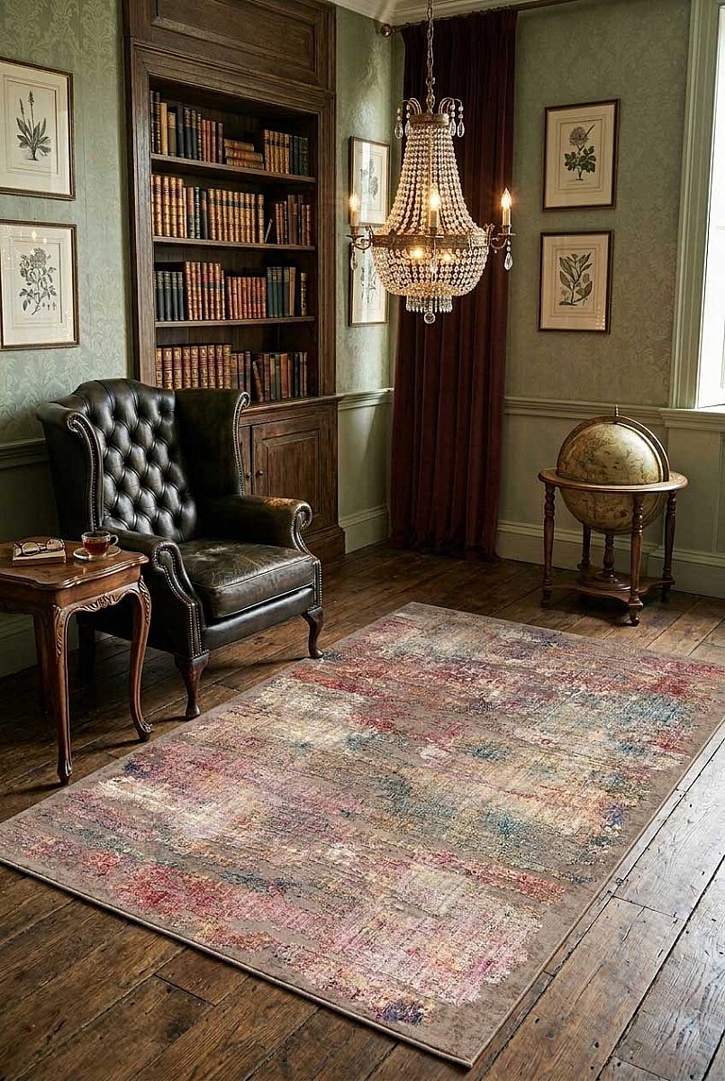 Frenda Home Venüs Modern Pamuk Taban Yıkanabilir Halı - Frenda