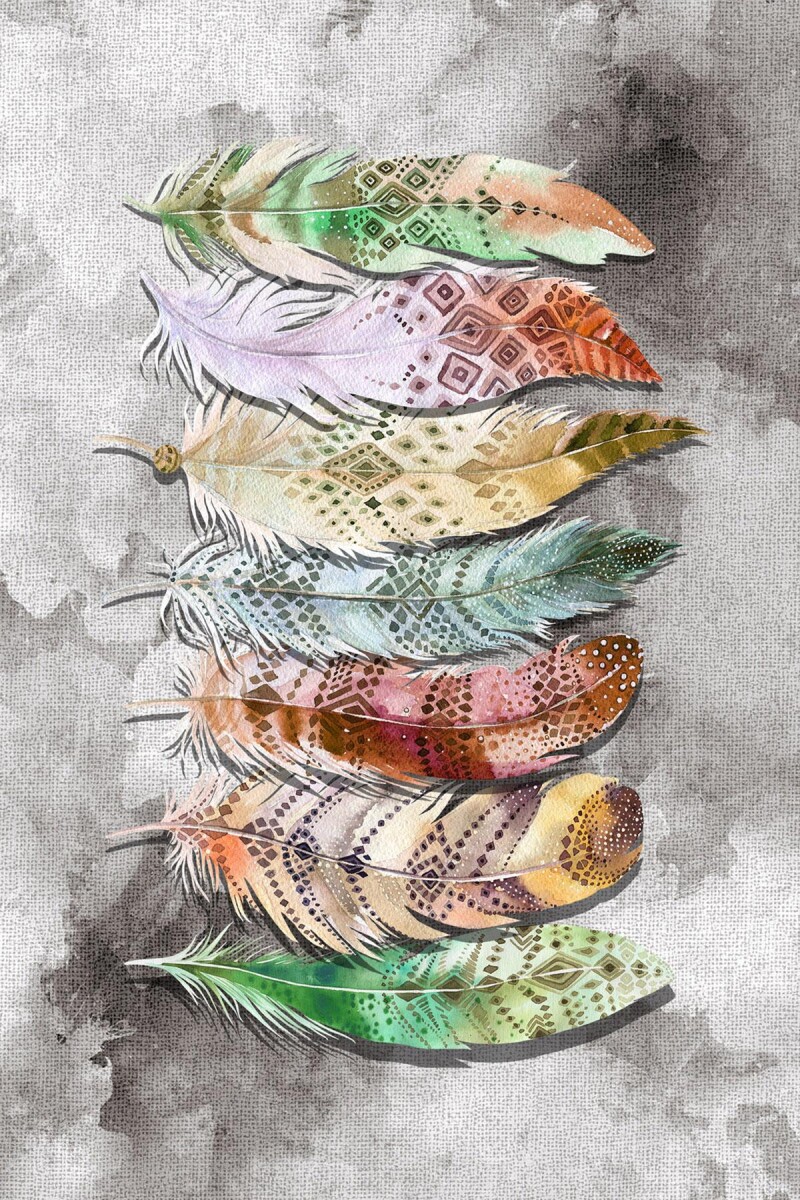 Frenda Home Yaprak Desen Pamuk Taban Yıkanabilir Baskılı Halı Vizon - Frenda (1)