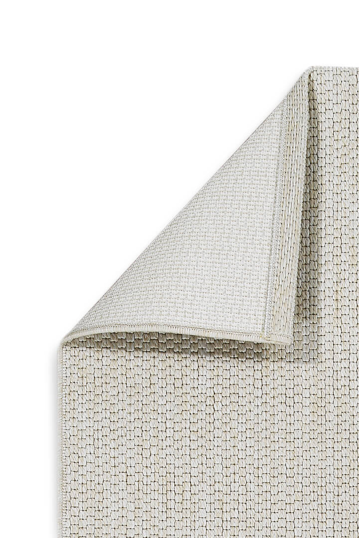 Hasır Dokulu Veranda Krem Jüt Görünüm Sisal İç ve Dış Mekan Oval Halı Vn05 - 5