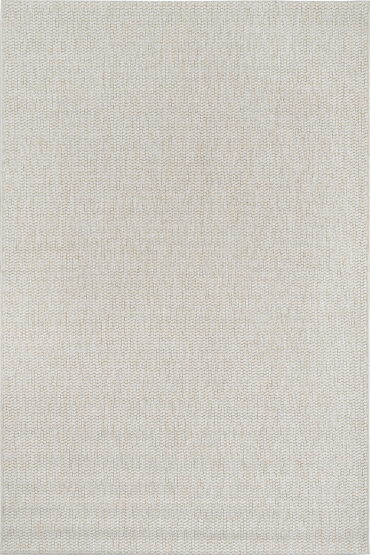 Hasır Dokulu Veranda Krem Jüt Görünüm Sisal İç ve Dış Mekan Özel Ölçü Kesme Yolluk Halı Vn05 