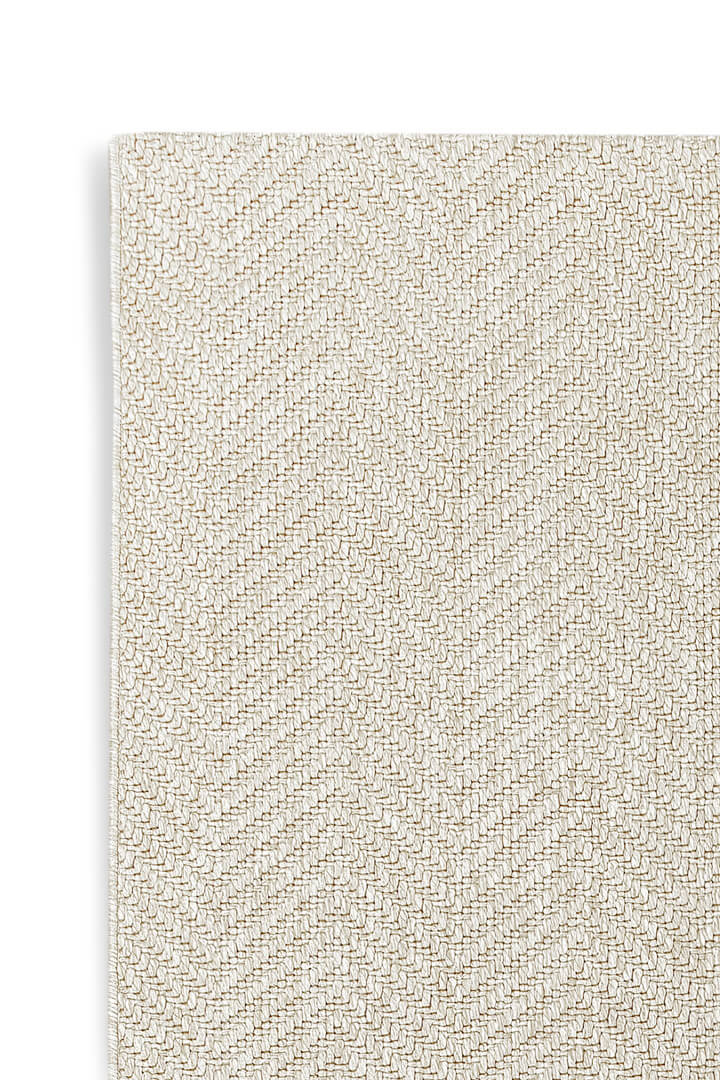 Hasır Dokulu Veranda Krem Jüt Görünüm Sisal İç ve Dış Mekan Özel Ölçü Kesme Yolluk Halı Vn08 - 2