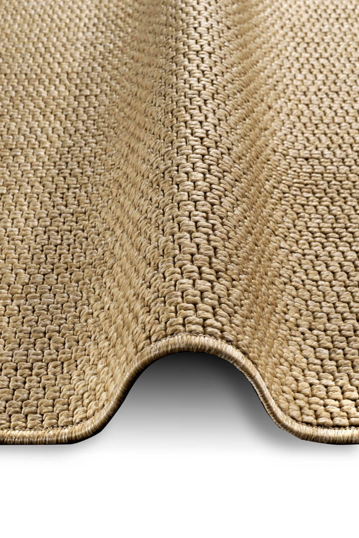 Hasır Dokulu Veranda Natural Jüt Görünüm Sisal İç ve Dış Mekan Halısı Vn06 - 6