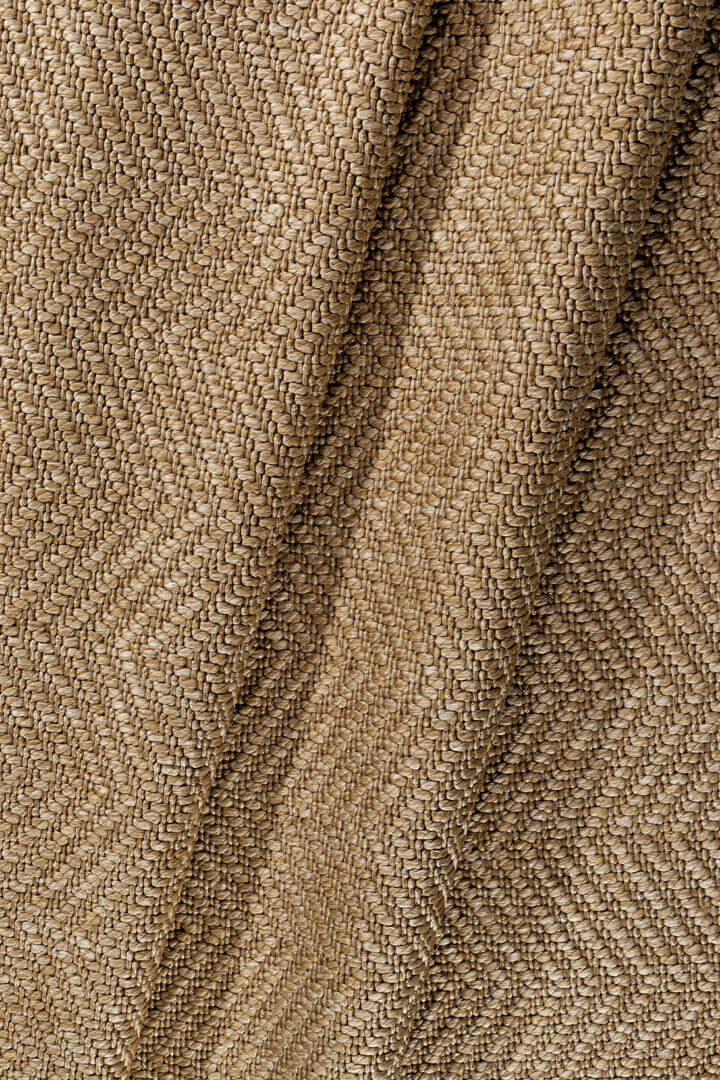 Hasır Dokulu Veranda Natural Jüt Görünüm Sisal İç ve Dış Mekan Oval Halı Vn09 - 4