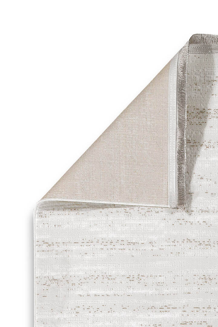 Hayal Yumuşak Kadife Doku Yıkanabilir Kaymaz Dört Mevsim Halı Hy06 Bej - 4