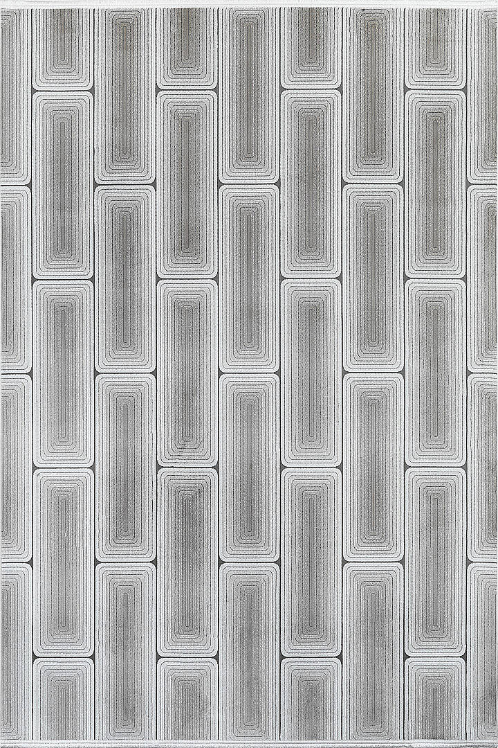 Hayal Yumuşak Kadife Doku Yıkanabilir Kaymaz Dört Mevsim Halı Hy12 Bej - 1