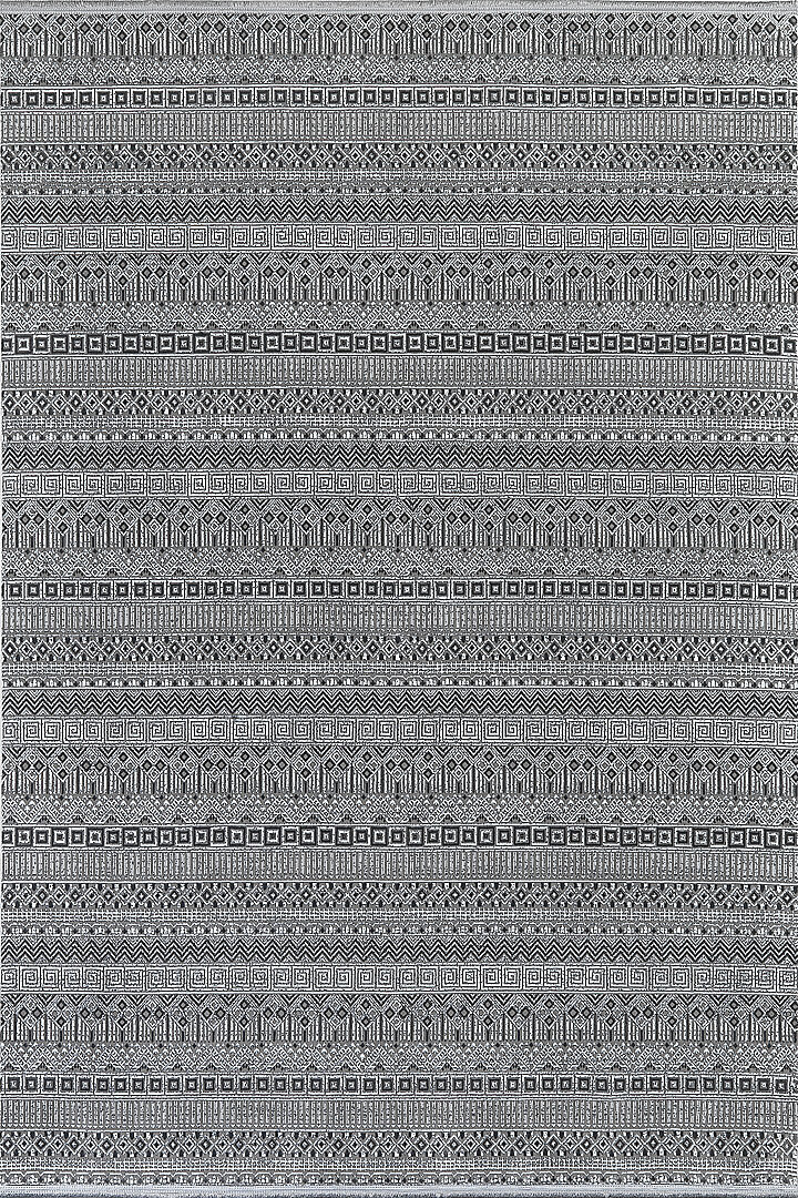 Hayal Yumuşak Kadife Doku Yıkanabilir Kaymaz Dört Mevsim Halı Hy15 Gri 