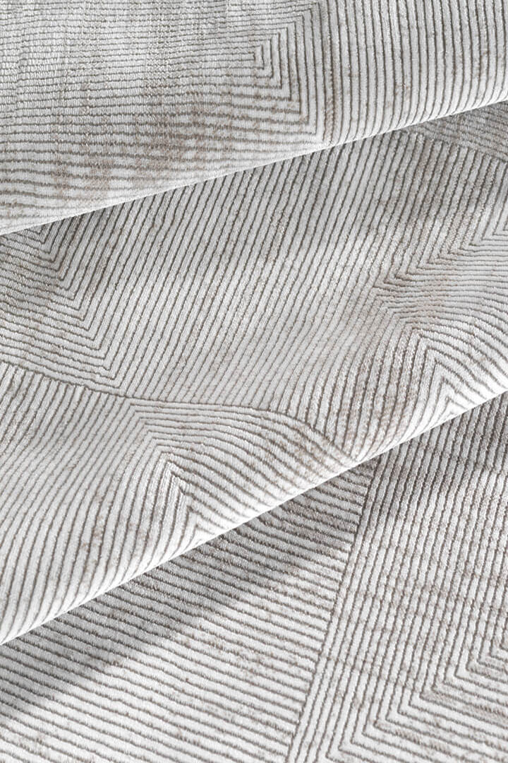 Hayal Yumuşak Kadife Doku Yıkanabilir Kaymaz Dört Mevsim Kişiye Özel Kesme Yolluk Halı Hy03 Gri - 5