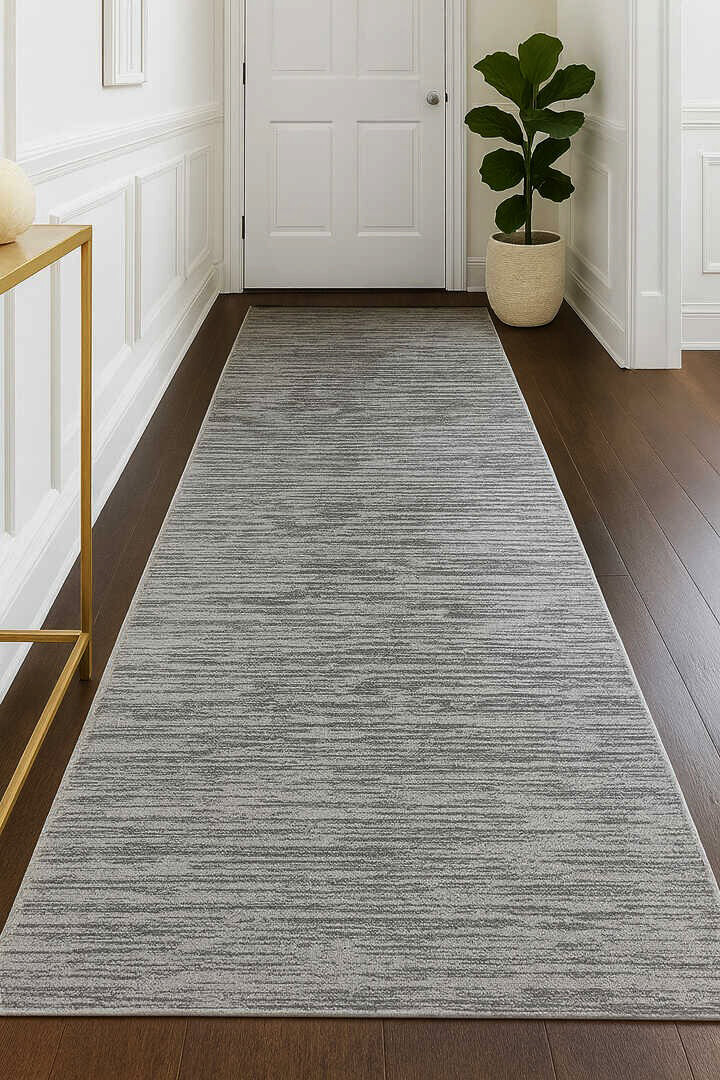 Hayal Yumuşak Kadife Doku Yıkanabilir Kaymaz Dört Mevsim Kişiye Özel Kesme Yolluk Halı Hy04 Bej 