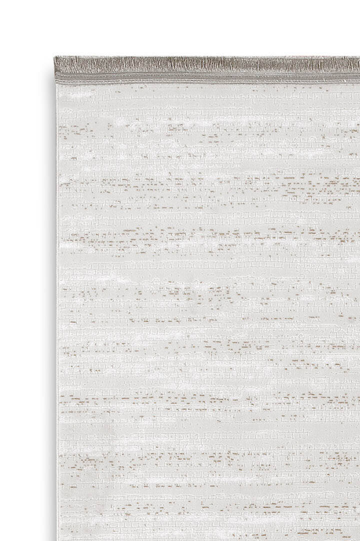 Hayal Yumuşak Kadife Doku Yıkanabilir Kaymaz Dört Mevsim Kişiye Özel Kesme Yolluk Halı Hy06 Bej - 3