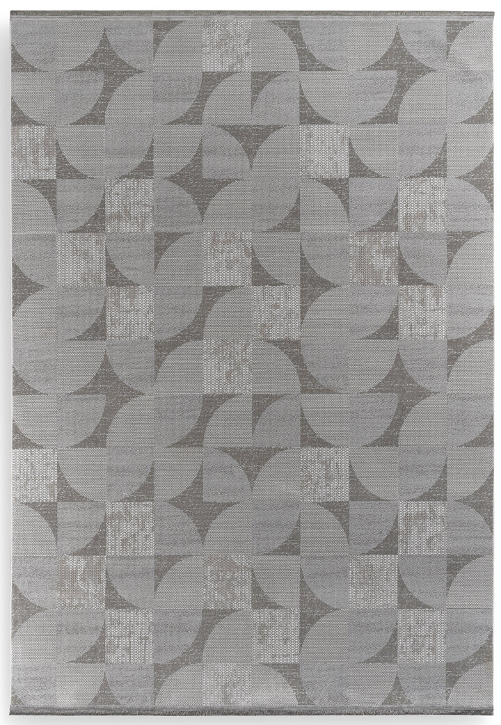 Hayal Yumuşak Kadife Doku Yıkanabilir Kaymaz Dört Mevsim Kişiye Özel Kesme Yolluk Halı Hy10 Gri - Frenda (1)