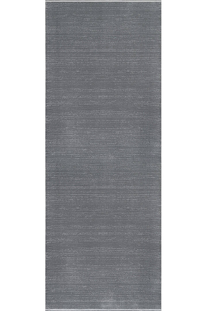 Hayal Yumuşak Kadife Doku Yıkanabilir Kaymaz Dört Mevsim Kişiye Özel Kesme Yolluk Halı Hy13 Gri - 2