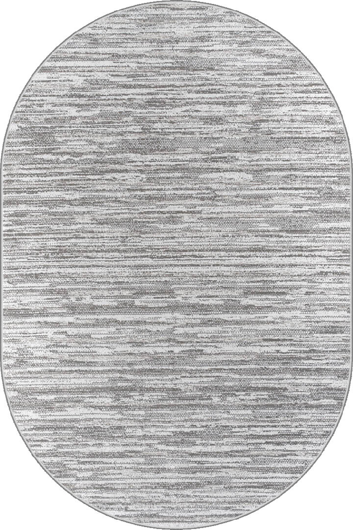 Hayal Yumuşak Kadife Doku Yıkanabilir Kaymaz Dört Mevsim Oval Halı Hy04 Bej 