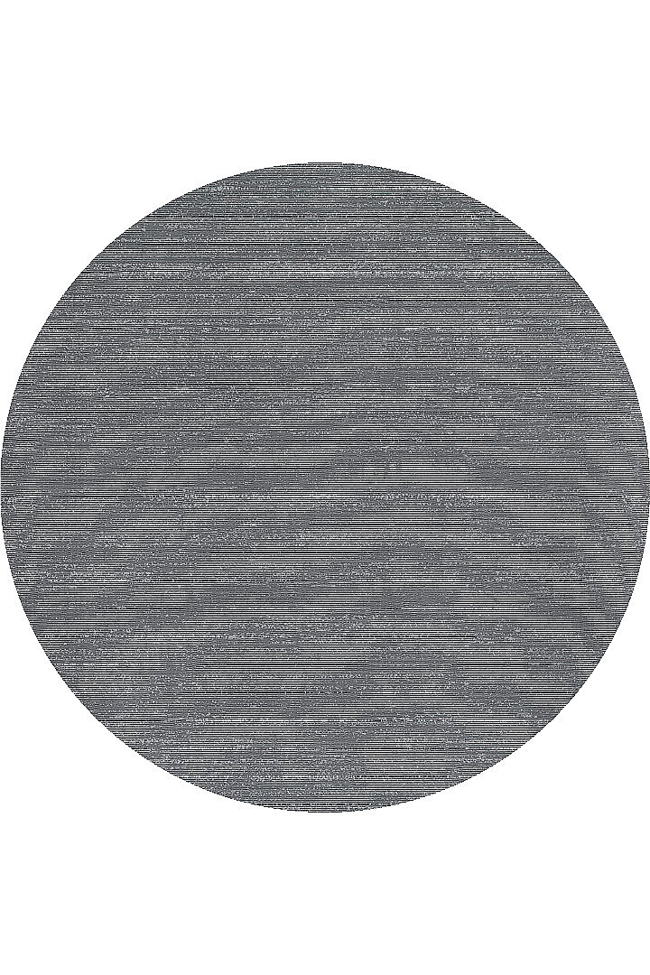 Hayal Yumuşak Kadife Doku Yıkanabilir Kaymaz Dört Mevsim Yuvarlak Halı Hy13 Gri 