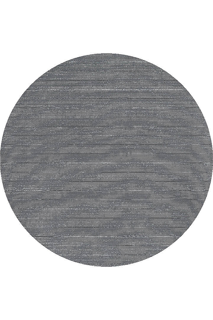 Hayal Yumuşak Kadife Doku Yıkanabilir Kaymaz Dört Mevsim Yuvarlak Halı Hy13 Gri - 1