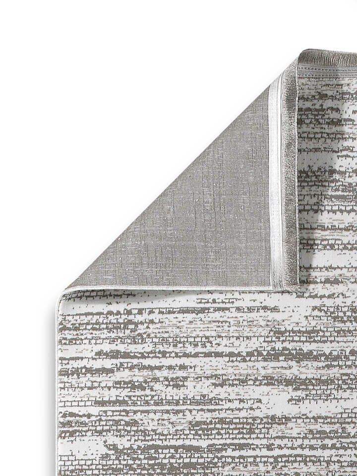 Hayal Yumuşak Kadife Dokulu Yıkanabilir Kaymaz Dört Mevsim Halı Hy04 Bej - 4