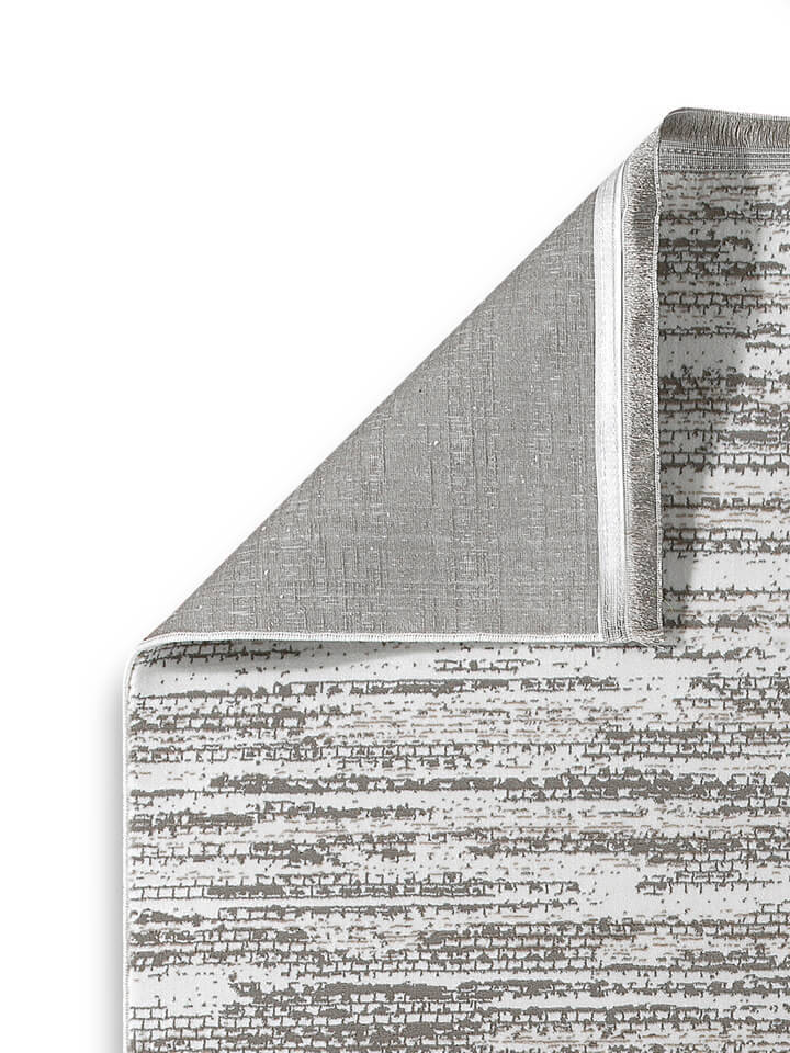 Hayal Yumuşak Kadife Dokulu Yıkanabilir Kaymaz Dört Mevsim Halı Hy04 Bej - 4