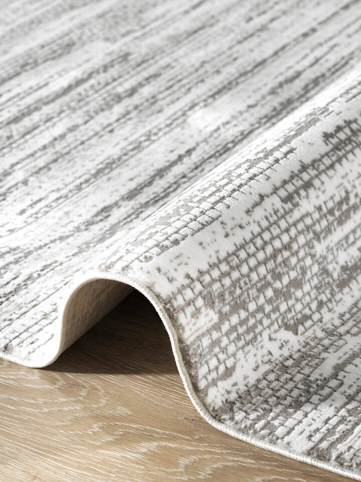 Hayal Yumuşak Kadife Dokulu Yıkanabilir Kaymaz Dört Mevsim Halı Hy04 Bej - 6