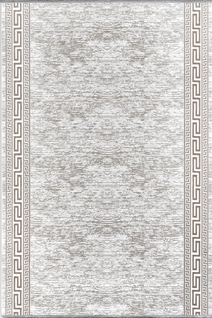 Hayal Yumuşak Kadife Dokulu Yıkanabilir Kaymaz Dört Mevsim Kişiye Özel Yolluk Halı Hy01 Kesme Bej - 2