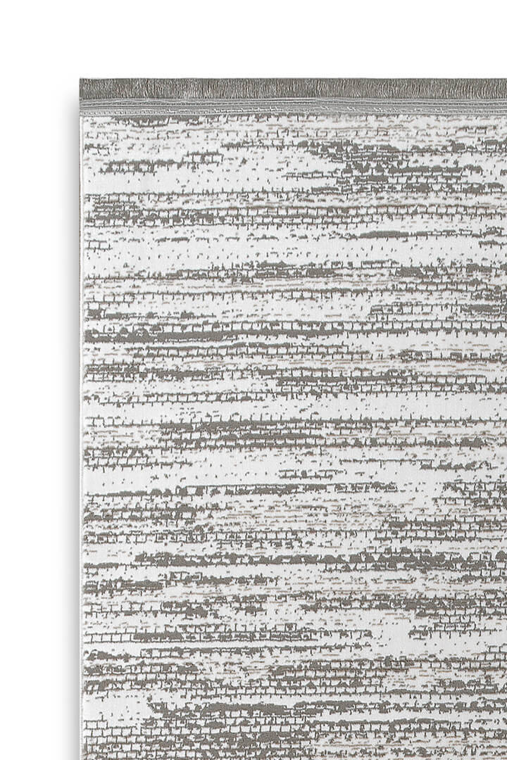 Hayal Yumuşak Kadife Dokulu Yıkanabilir Kaymaz Dört Mevsim Kişiye Özel Yolluk Halı Hy04 Kesme Gri - 4