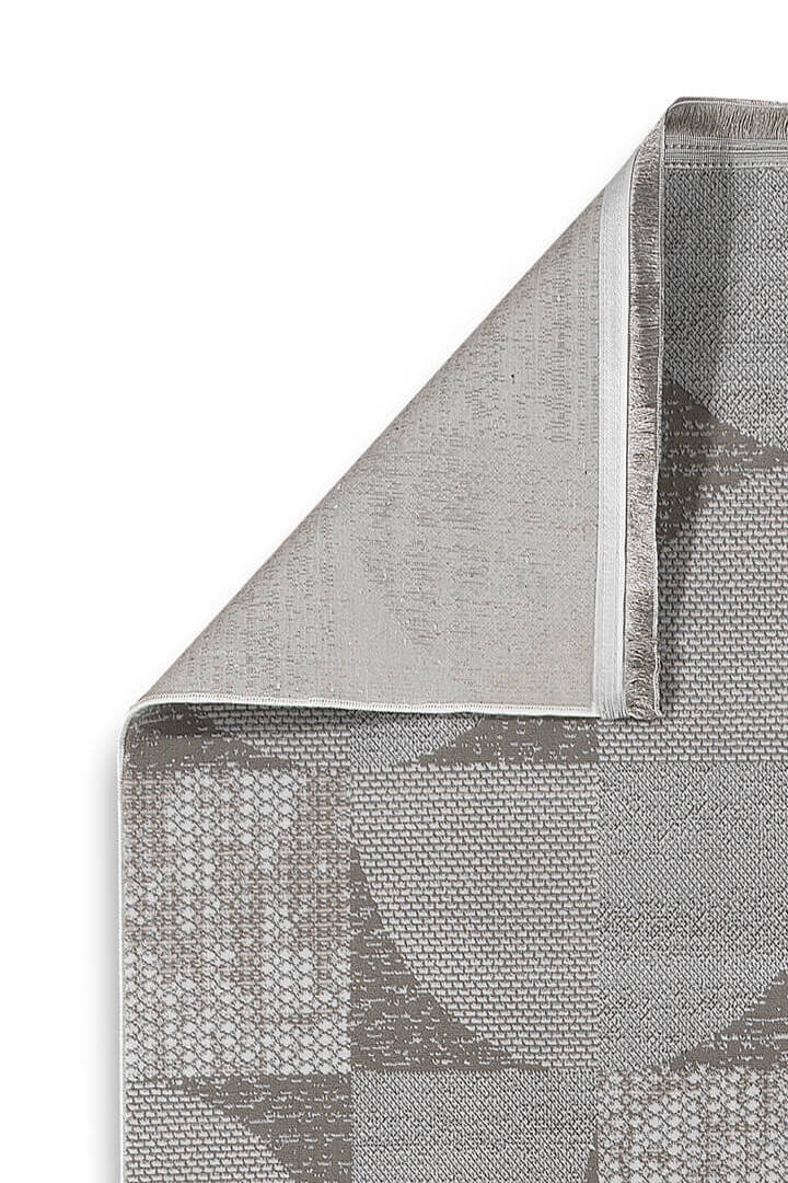 Hayal Yumuşak Kadife Dokulu Yıkanabilir Kaymaz Dört Mevsim Kişiye Özel Yolluk Halı Hy10 Kesme Gri - 5