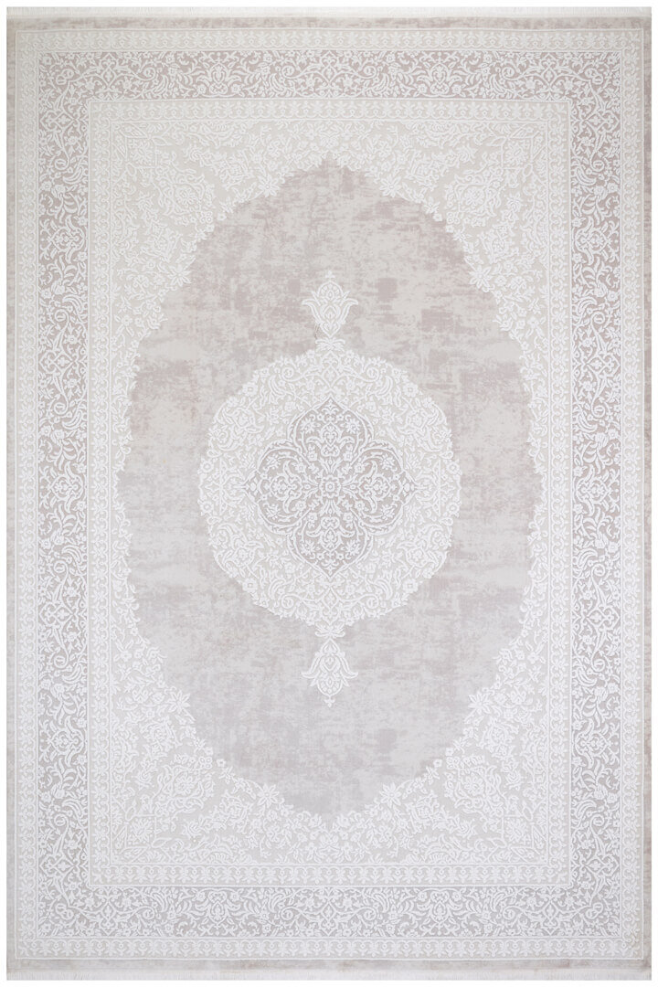 Imperial Klasik Desenli Göbekli Halı 20369 Kemik - Frenda (1)