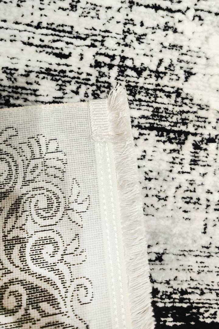 Imperial Klasik Göbekli Eskitme Halı 20392 Siyah - 5