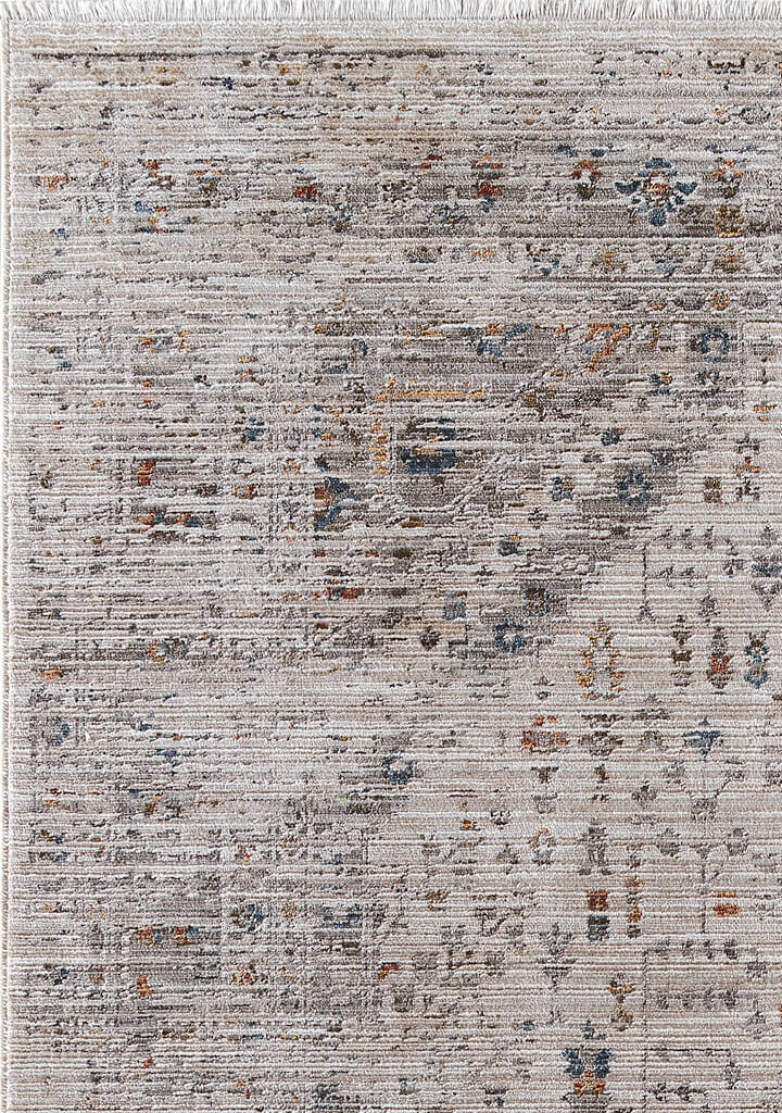 Indiana Etnik Desenli Vintage Eskitme Görünümlü Modern Halı In03 Multi	 - 4