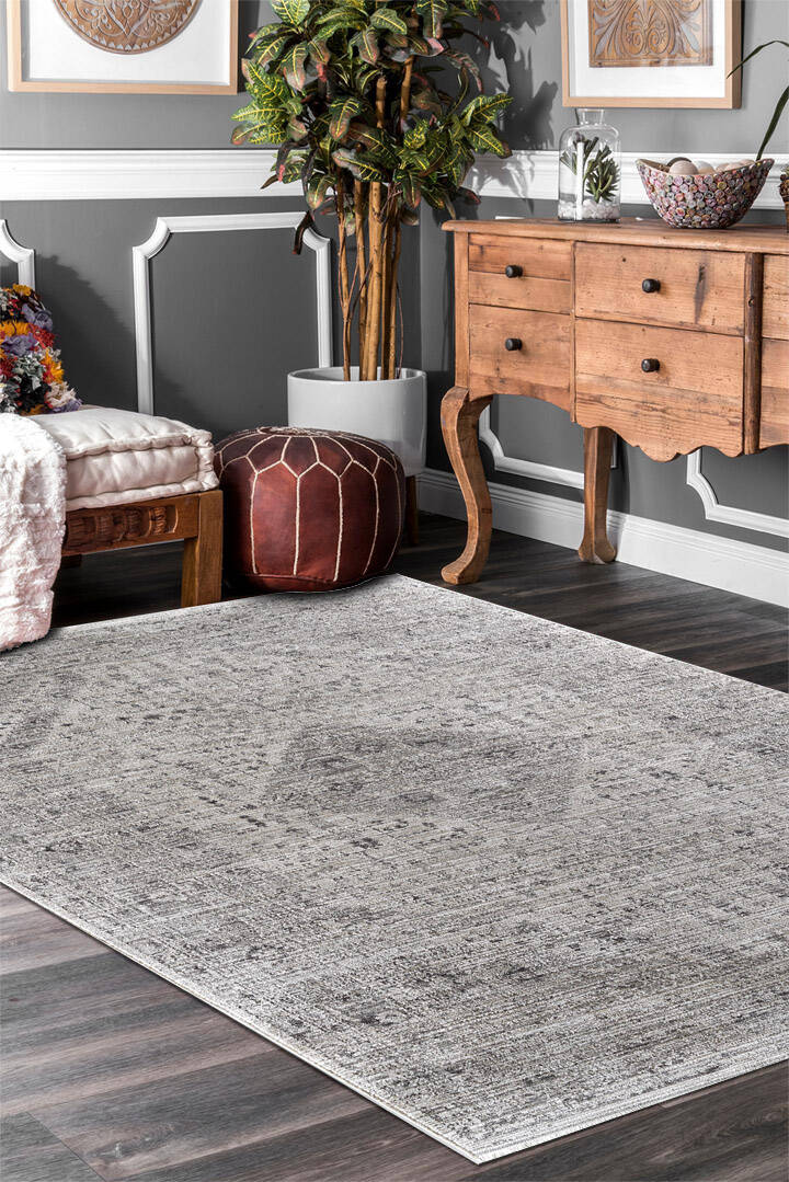 Indiana Etnik Desenli Vintage Görünümlü Modern Halı In02 Multi	 - 1