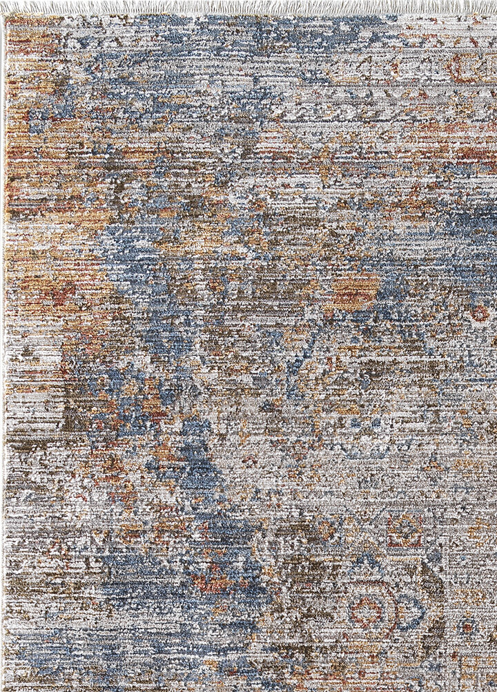 Indiana Etnik Desenli Vintage Görünümlü Modern Halı In06 Multi - 4