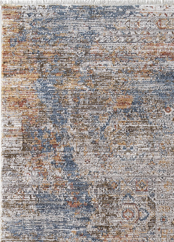 Indiana Etnik Desenli Vintage Görünümlü Modern Halı In06 Multi - 4