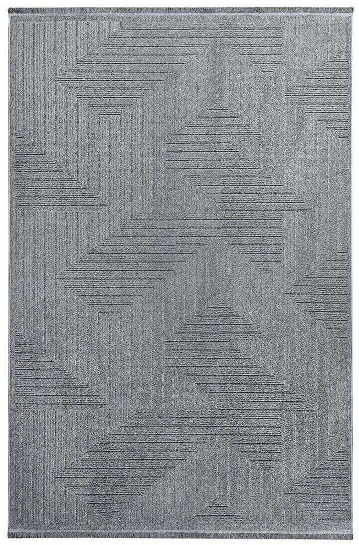 İskandinav Desenli Modern Bej Makina Halısı Lupi LP06 - 2