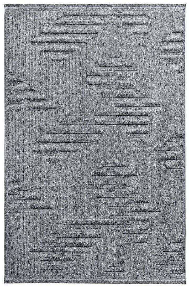 İskandinav Desenli Modern Bej Makina Halısı Lupi LP06 - 2