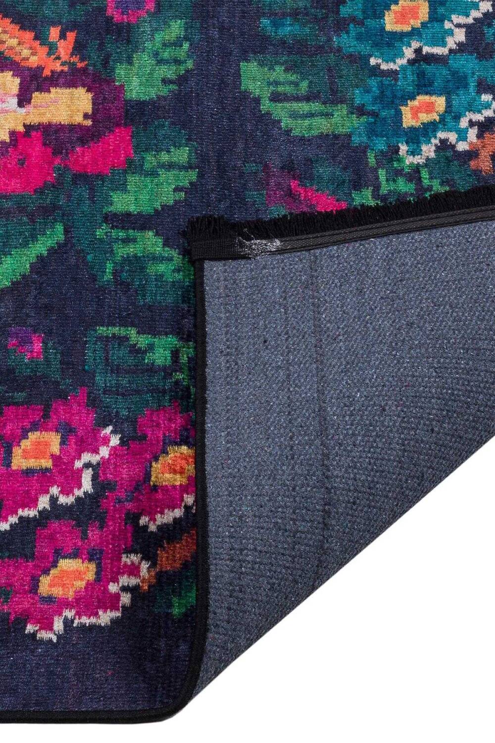 Karabağ Desenli Pamuk Taban Dijital Baskılı Yolluk Halı - 5