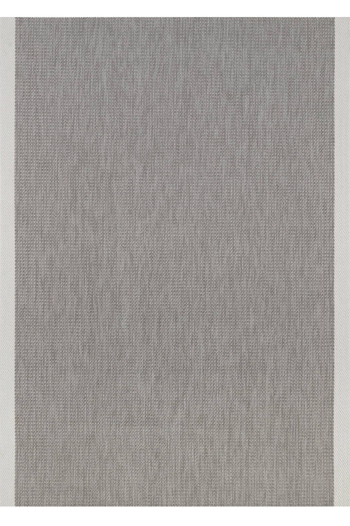 Kaymaz Yıkanabilir Minimal Bordürlü Krem Dekoratif Sisal Yolluk Özel Ölçü Kesme Halı Siesta 1502 - 2