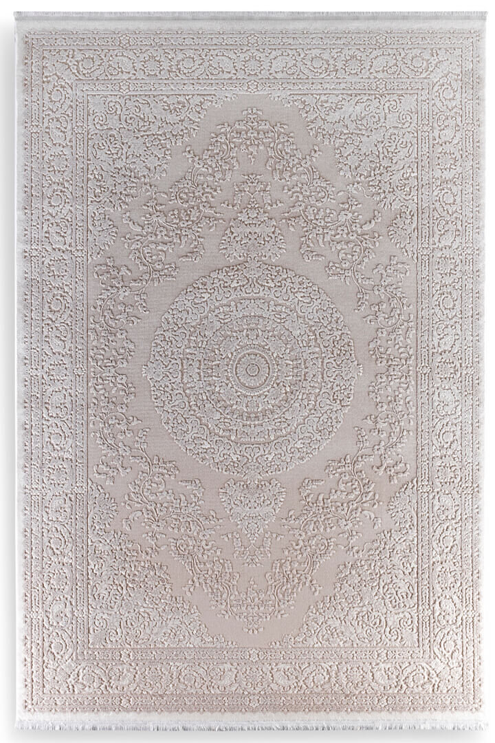 Luxera Klasik Perfectly Yün Tuşeli Akrilik Salon Halısı Lu01 Bej - Frenda