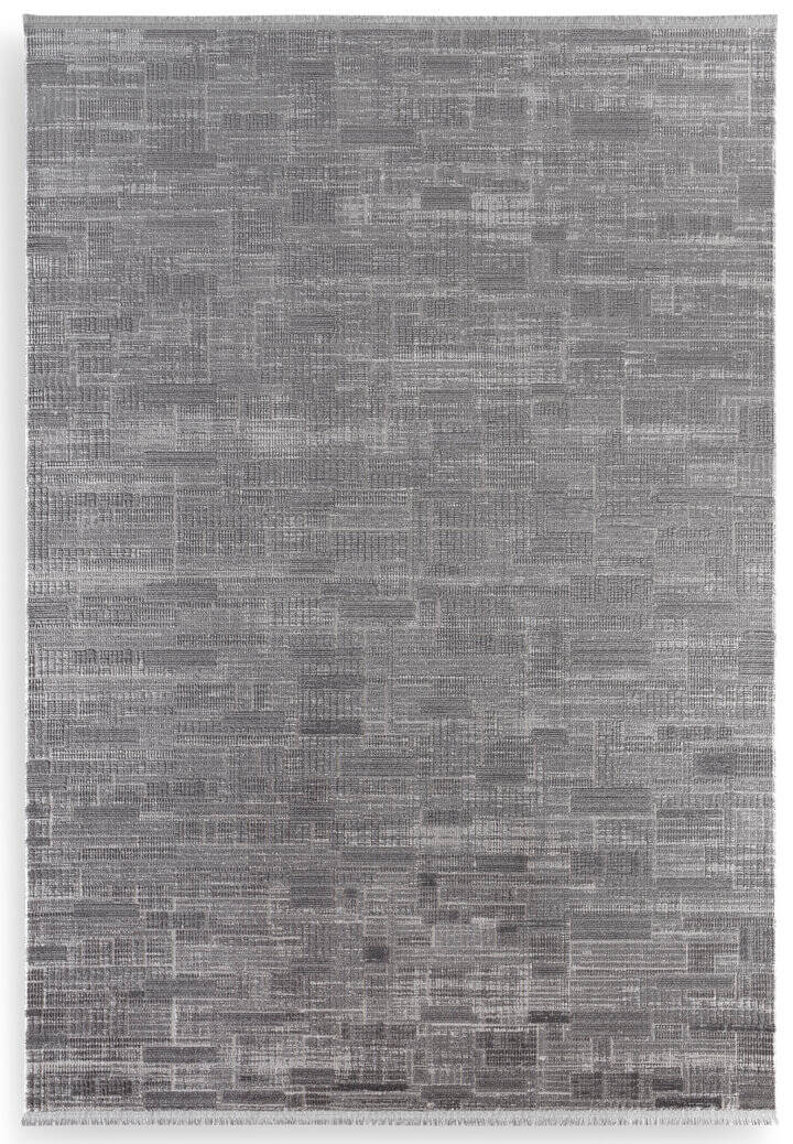 Luxera Klasik Perfectly Yün Tuşeli Akrilik Salon Halısı Lu06 Antrasit - 1