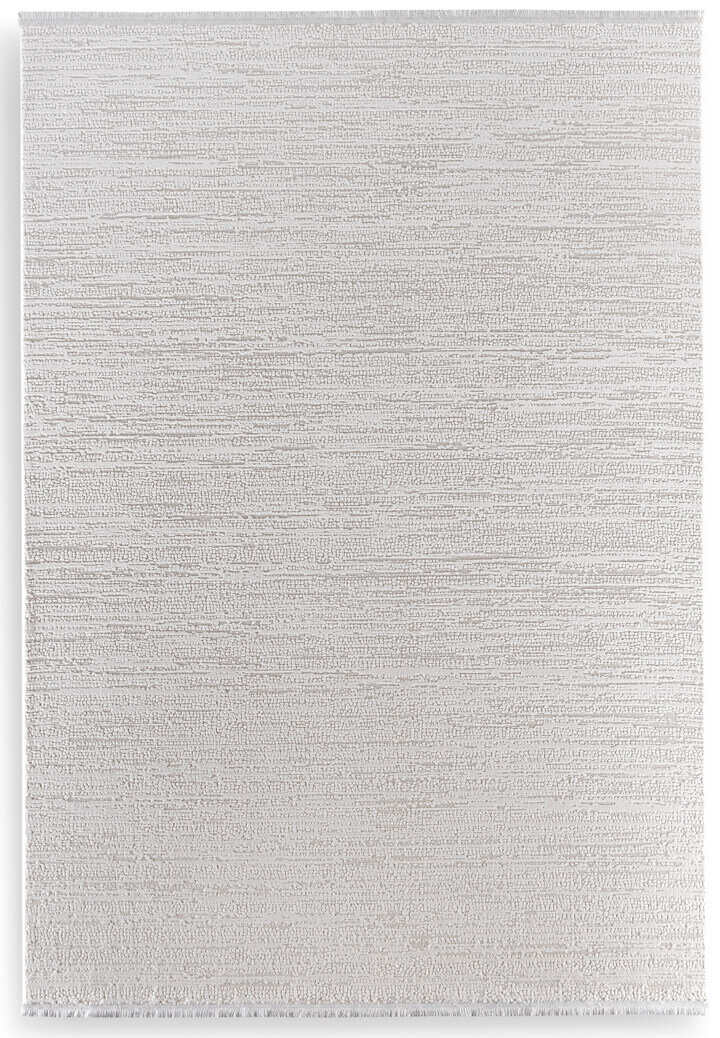 Luxera Modern Perfectly Yün Tuşeli Akrilik Yolluk Özel Ölçü Kesme Halı Lu03 Krem - 2