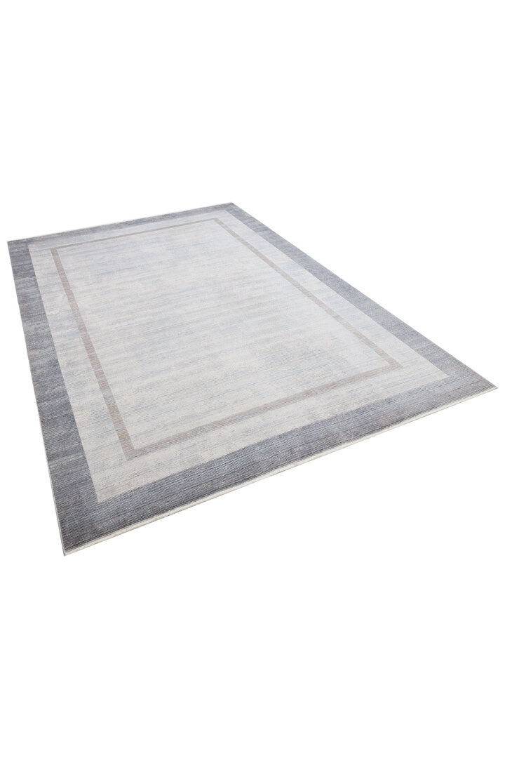 Luxury Diamond Modern Rönesans Viskon Halı Da01 Gri - 2