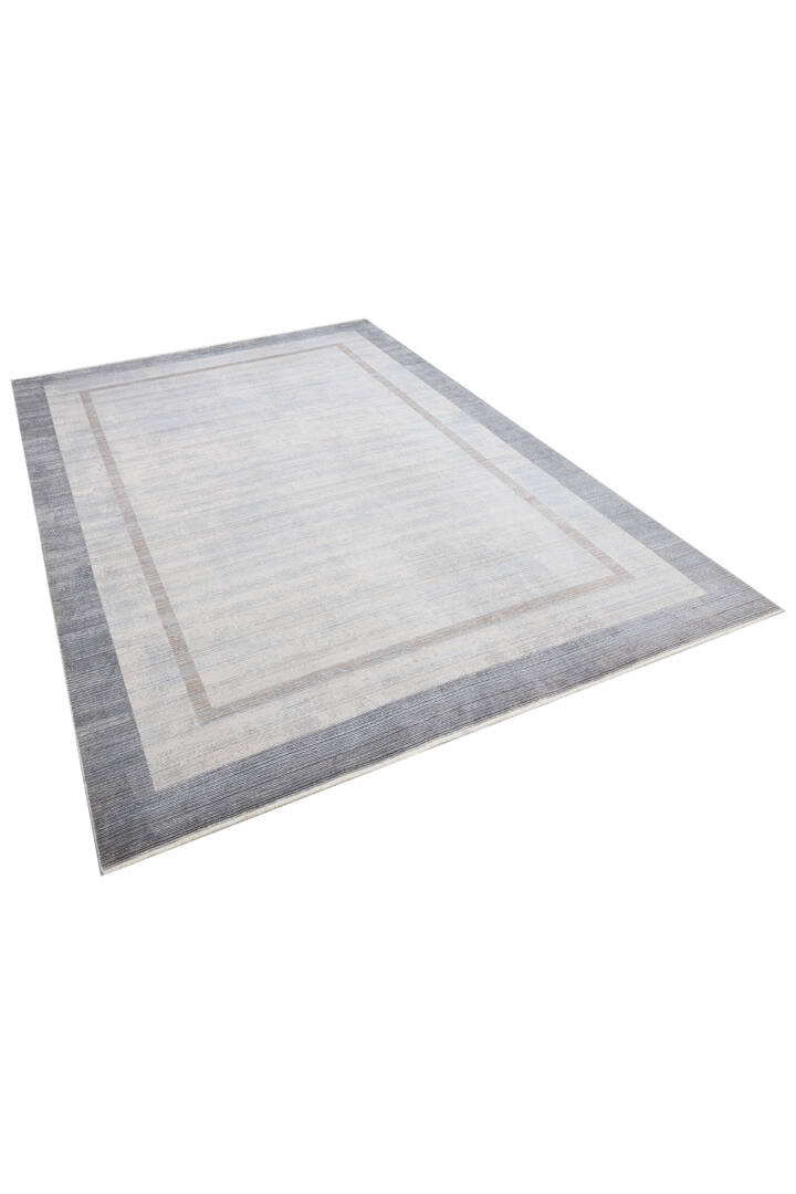 Luxury Diamond Modern Rönesans Viskon Halı Da01 Gri - 2