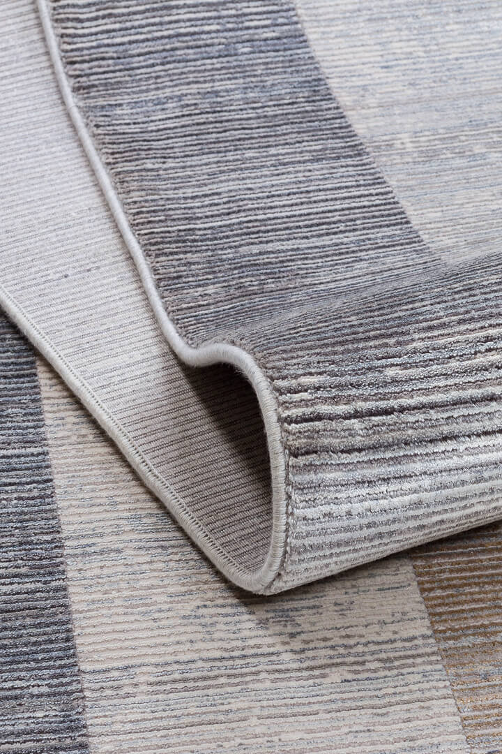 Luxury Diamond Modern Rönesans Viskon Halı Da01 Gri - 3