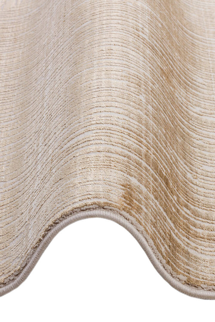 Luxury Diamond Modern Rönesans Viskon Halı Da02 Gold - 4