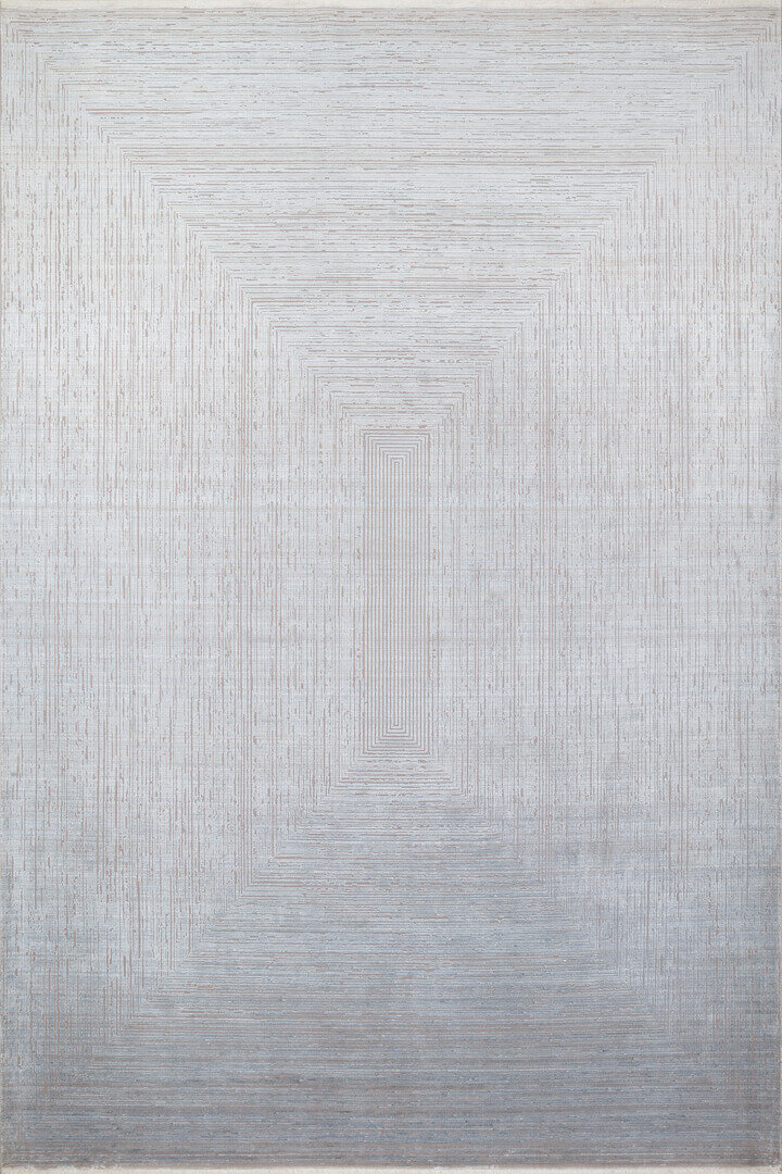 Luxury Diamond Modern Rönesans Viskon Halı Da02 Gri 