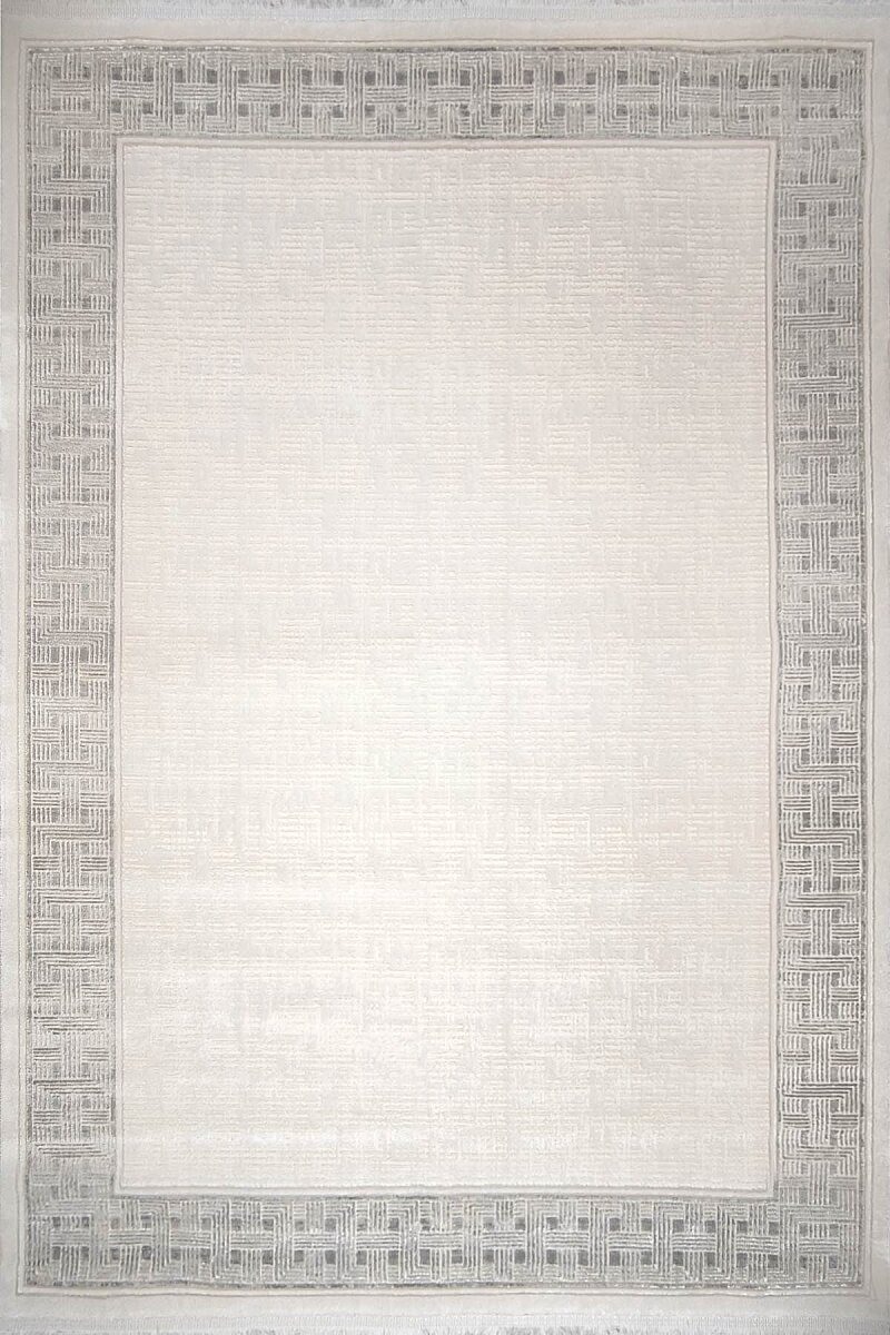 Modern Desenli Nar Yumuşak Dokulu Akrilik Halı Nr03 Kemik - Frenda (1)