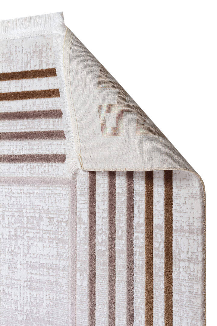 Mystik Modern Çerçeveli Halı 20405 Kahve - 4