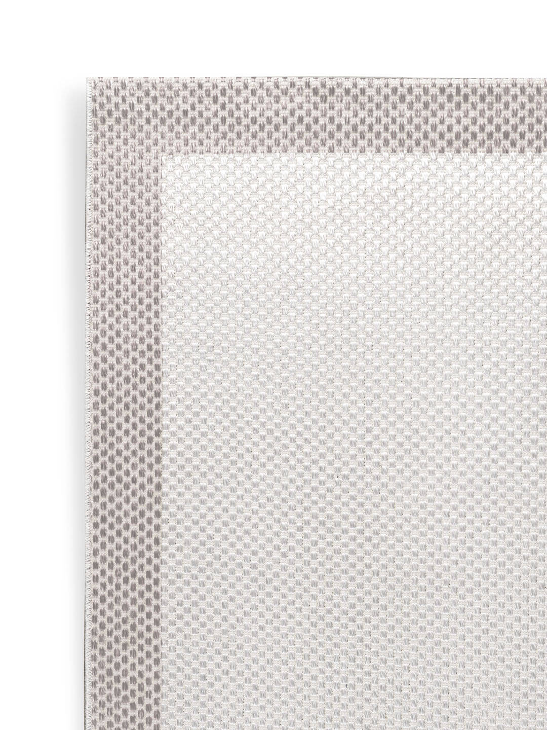 Natura Modern Hasır Görünümlü Çerçeveli Yuvarlak Halı Sütlü Kahve Krem NTR-01 - 3