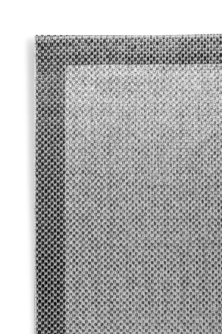 Natura Sisal Hasır Görünümlü Çerçeveli Halı Ntr07 Antrasit-Gri - 2