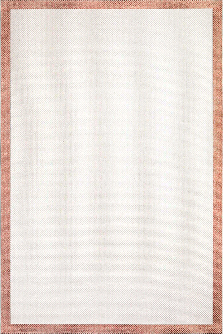 Natura Sisal Hasır Görünümlü Çerçeveli Halı Ntr13 Terra-Krem 